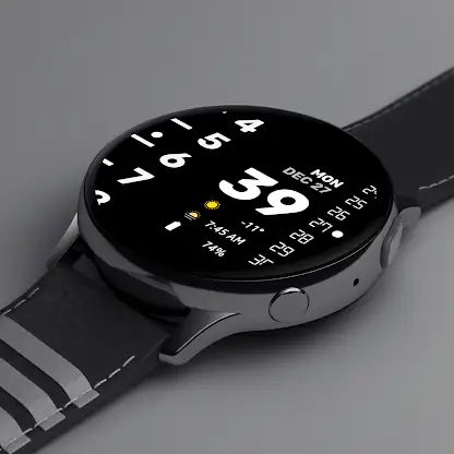 JJ-Digital009 Watch Face screenshot 2
