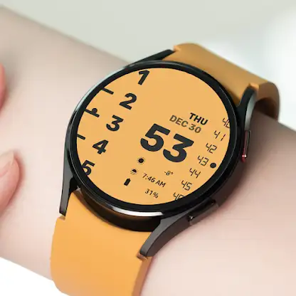JJ-Digital010 Watch Face screenshot 1