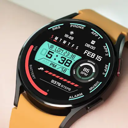 JJ-Digital012 Watch Face screenshot 5
