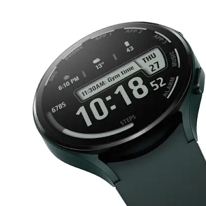 JJ-Digital017 Watch Face screenshot 6