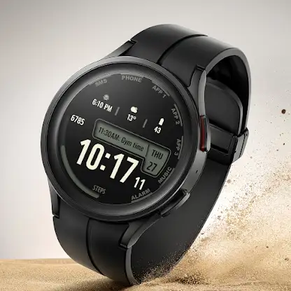 JJ-Digital017 Watch Face screenshot 3
