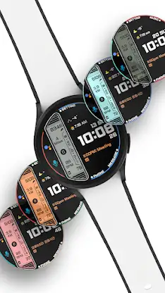 JJ-Digital018 Watch Face screenshot 4