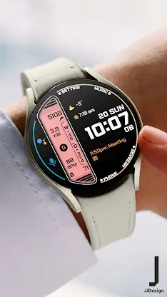 JJ-Digital018 Watch Face screenshot 2