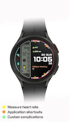 JJ-Digital018 Watch Face screenshot 5