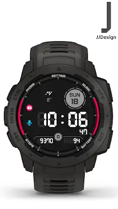 JJ-Digital020 Watch Face screenshot 2