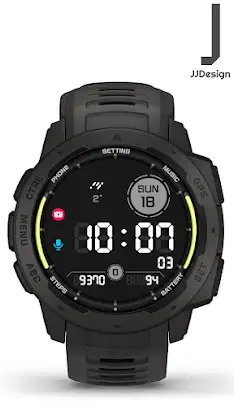 JJ-Digital020 Watch Face screenshot 4