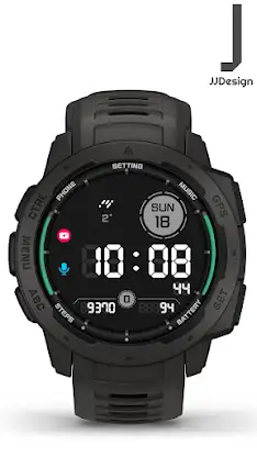 JJ-Digital020 Watch Face screenshot 1