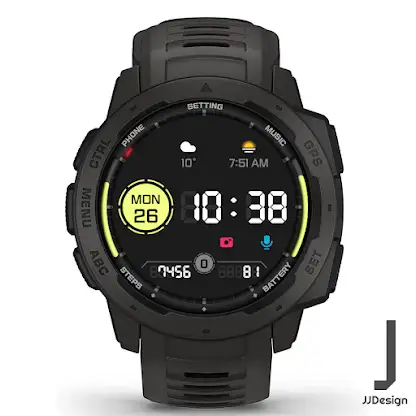 JJ-Digital021 Watch Face screenshot 3