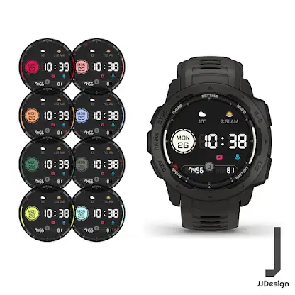 JJ-Digital021 Watch Face screenshot 6