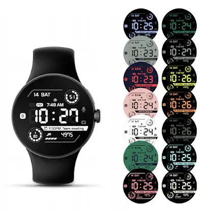 JJ-Digital022 Watch Face screenshot 7