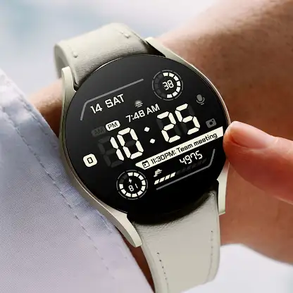 JJ-Digital022 Watch Face screenshot 2
