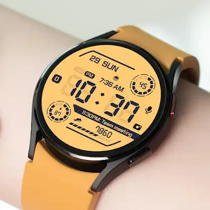 JJ-Digital022 Watch Face screenshot 5