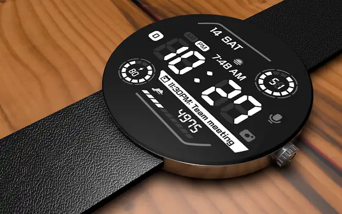 JJ-Digital022 Watch Face screenshot 1