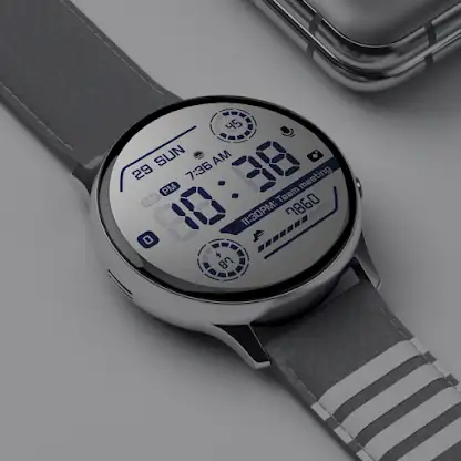 JJ-Digital022 Watch Face screenshot 4