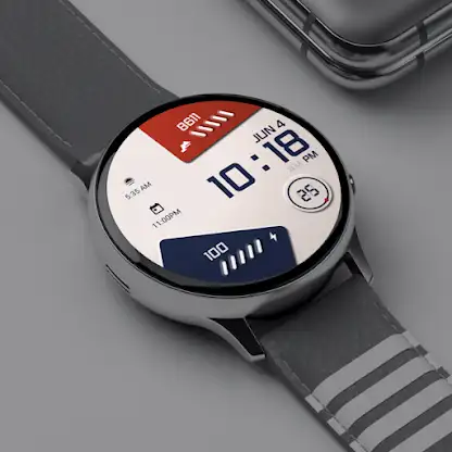 JJ-Digital023 Watch Face screenshot 3