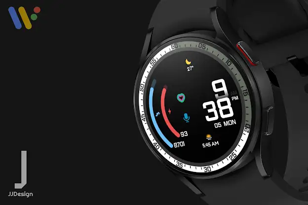 JJ-Digital024 Watch Face screenshot 1