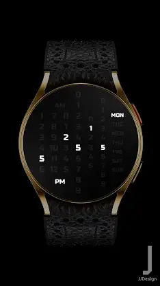 JJ-Digital033 Watch Face screenshot 4