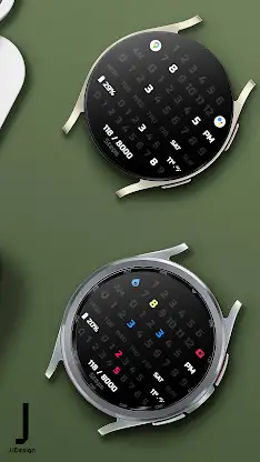 JJ-Digital034 Watch Face screenshot 2