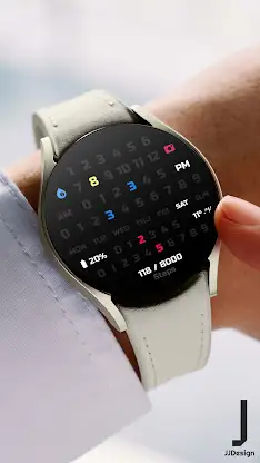JJ-Digital034 Watch Face screenshot 4