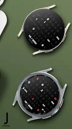 JJ-Digital034 Watch Face screenshot 3