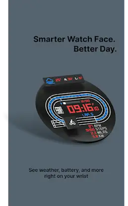JJ Running Track Watchface screenshot 3
