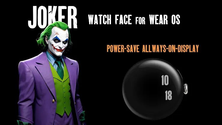 Joker Watch face screenshot 4