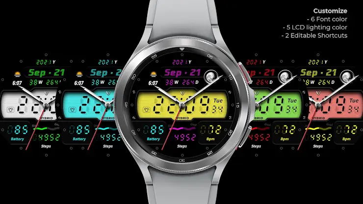 JW011 watchface screenshot 4