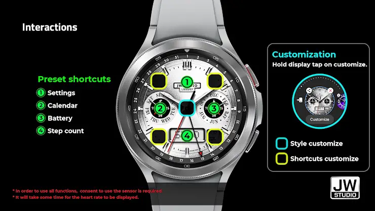 JW030 jwstudio watchface screenshot 3