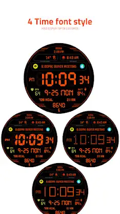 JW207 jwstudio watchface screenshot 7