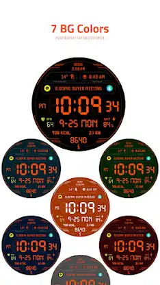 JW207 jwstudio watchface screenshot 4
