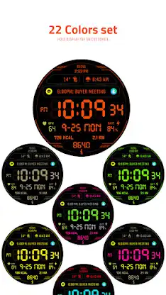 JW207 jwstudio watchface screenshot 5