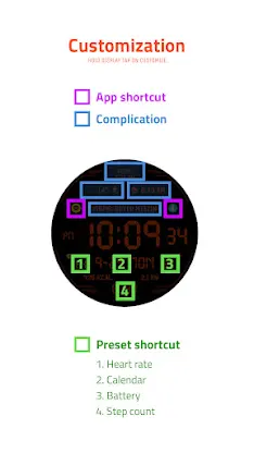 JW207 jwstudio watchface screenshot 3