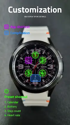 JW252 jwstudio watchface screenshot 7