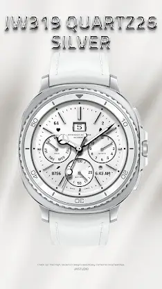 JW319 QUARTZ26 SILVER screenshot 1