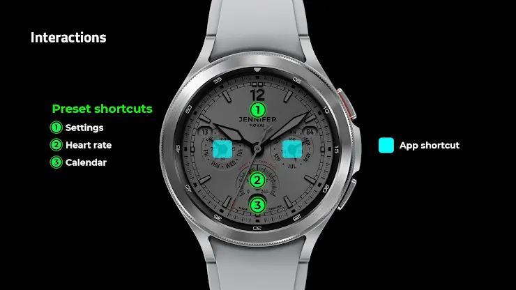 JWSTUDIO_ROYAL01 watchface screenshot 3