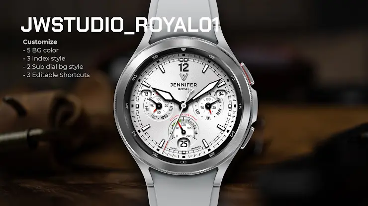 JWSTUDIO_ROYAL01 watchface screenshot 1