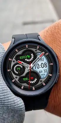 Hybrid KATARAS Watch face screenshot 5