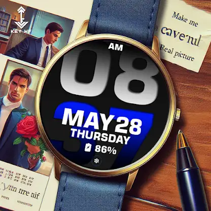 Digital Sporty Watch Face N005 screenshot 7