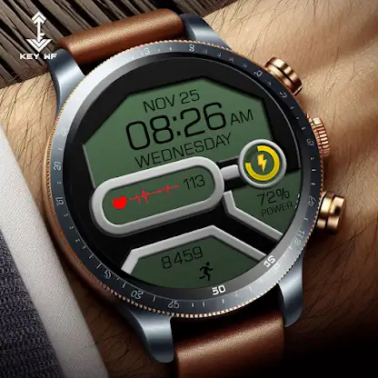 Titan Core Watch Face N007 screenshot 8