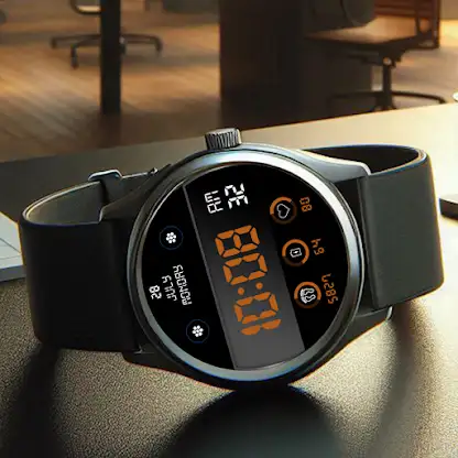 Key WF103 Digital Watch Face screenshot 3