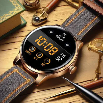 Key WF103 Digital Watch Face screenshot 5