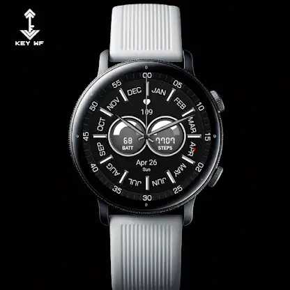 Key WF111 Analog Watch Face screenshot 6