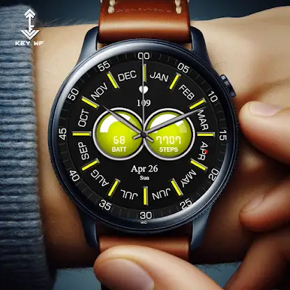 Key WF111 Analog Watch Face screenshot 4