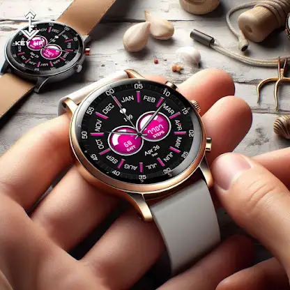 Key WF111 Analog Watch Face screenshot 7