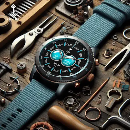 Key WF111 Analog Watch Face screenshot 8