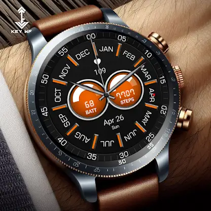 Key WF111 Analog Watch Face screenshot 3