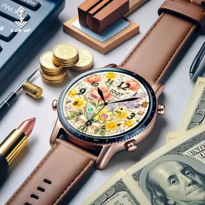 Key WF119 Flower Watch Face screenshot 7