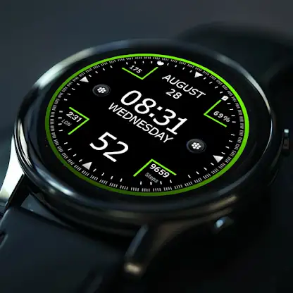 Key WF27 Digital Watch Face screenshot 6