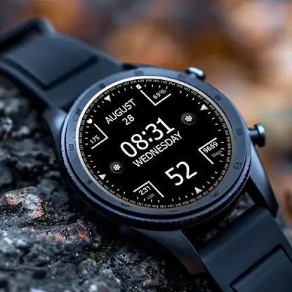Key WF27 Digital Watch Face screenshot 1