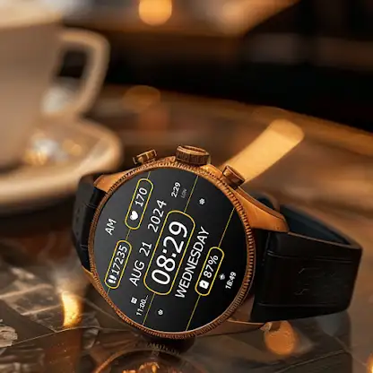 Key WF28 Digital Watch Face screenshot 4